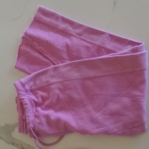 Chaser pink french terry jogger, NWT, Large
